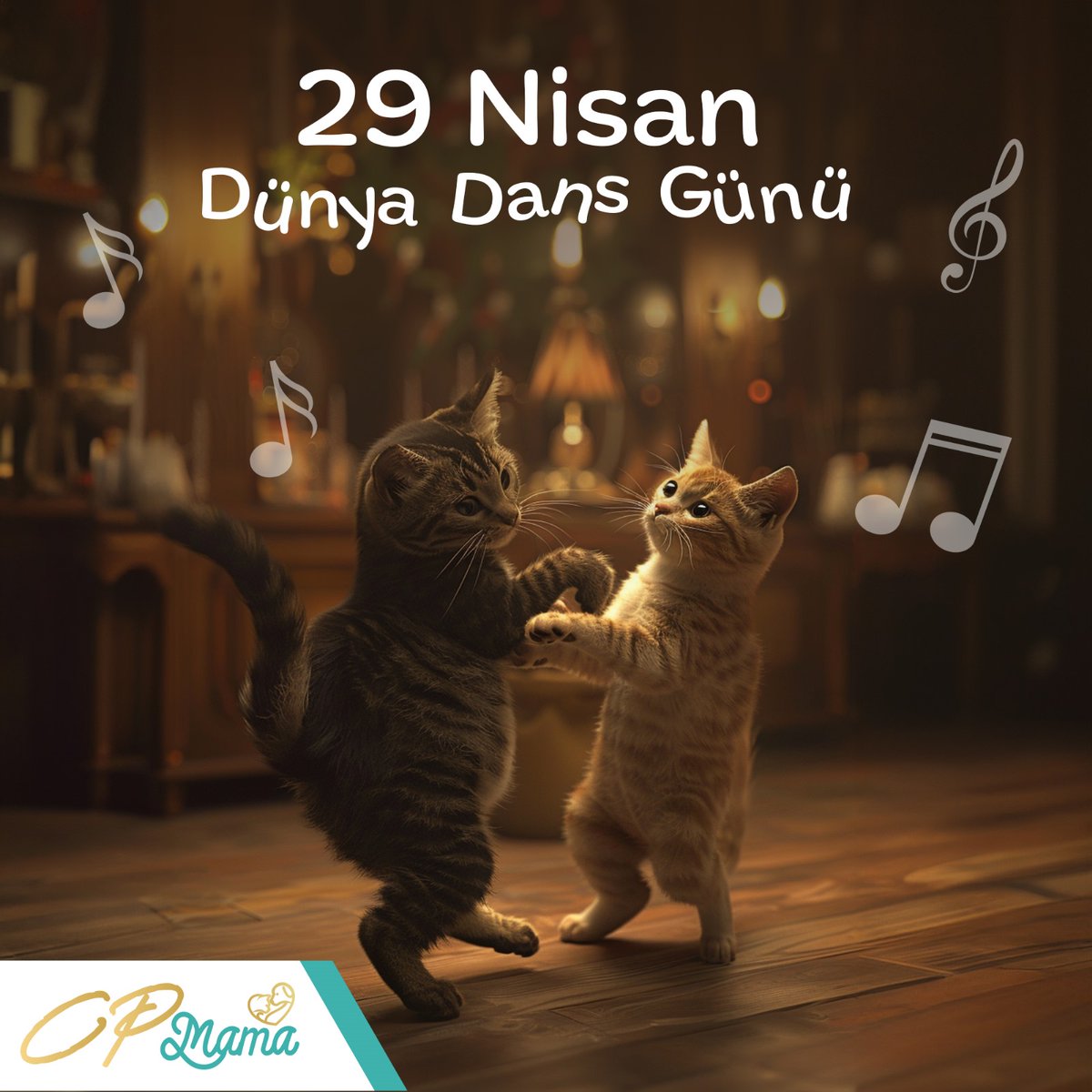 Neşe ve dans dolu bir gün dileriz! 29 Nisan Dünya Dans Günü kutlu olsun! 💃🏻✨

#cpmama #lovecpmama #kedi #köpek #evcilhayvan #petshop #kedimaması #dans #dünyadansgünü