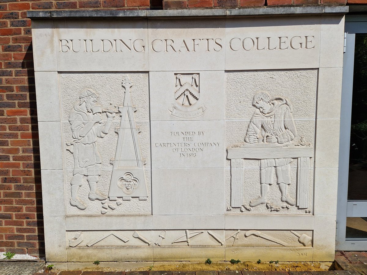 Visit to @thebcc_london today by NSITG Chair, Michelle Turner @services_stone and GTO Claire in partnership with @CoMasons. #stonemasonry #apprenticeship #Livery #craft