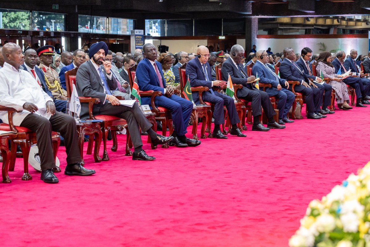 President William Ruto hosts over 20 Heads of State in a World Bank Summit that seeks to improve people's lives. #WilliamRuto #IDA21 #Statehouse