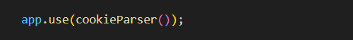 Ememikel's tweet photo. Cookie-parser is used to parse cookies attached to the incoming and outgoing HTTP requests. Once parsed, the cookies are available in the req.cookies object. Developers can access these cookies to implement features such as session management, or user authentication.@don_skilful https://t.co/xwROAQmjvu