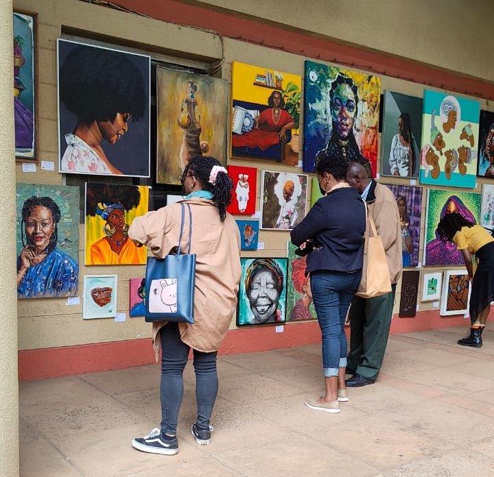 Here are just a few of the artworks at the last #AffordableArtShowKe. We're on now on countdown ⏳for the next show - 10-12 May 2024!! Opening night tickets on sale at TicketSasa.com. For full program of activities see bit.ly/16ArtSchedule #loveart #art #nairobi