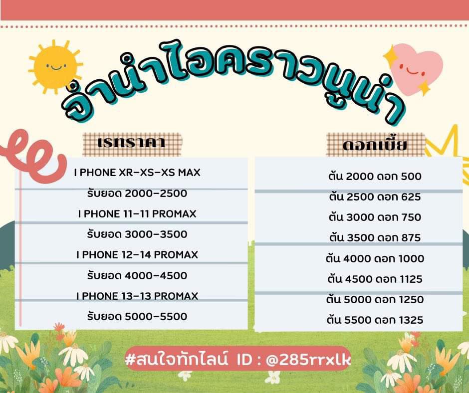 คิวว่างนะคะ ทักมาจองได้เลอออ✨💵 จำนำไอคราวxr-15pm I pad ก็รับค่า  รายเดือน/รายอาทิตย์💵 #KimSaeRon #คิมซูฮยอน #thisshop #กู้เงินรายเดือน #กู้เงินรายอาทิตย์ #กู้เงินสําหรับติ่ง #กู้เงินนักศึกษา #กู้เงินไอโฟน #จำนำไอคราว #ปล่อยกู้ #เงินด่วน #ปล่อยกู้นักศึกษา #LISA