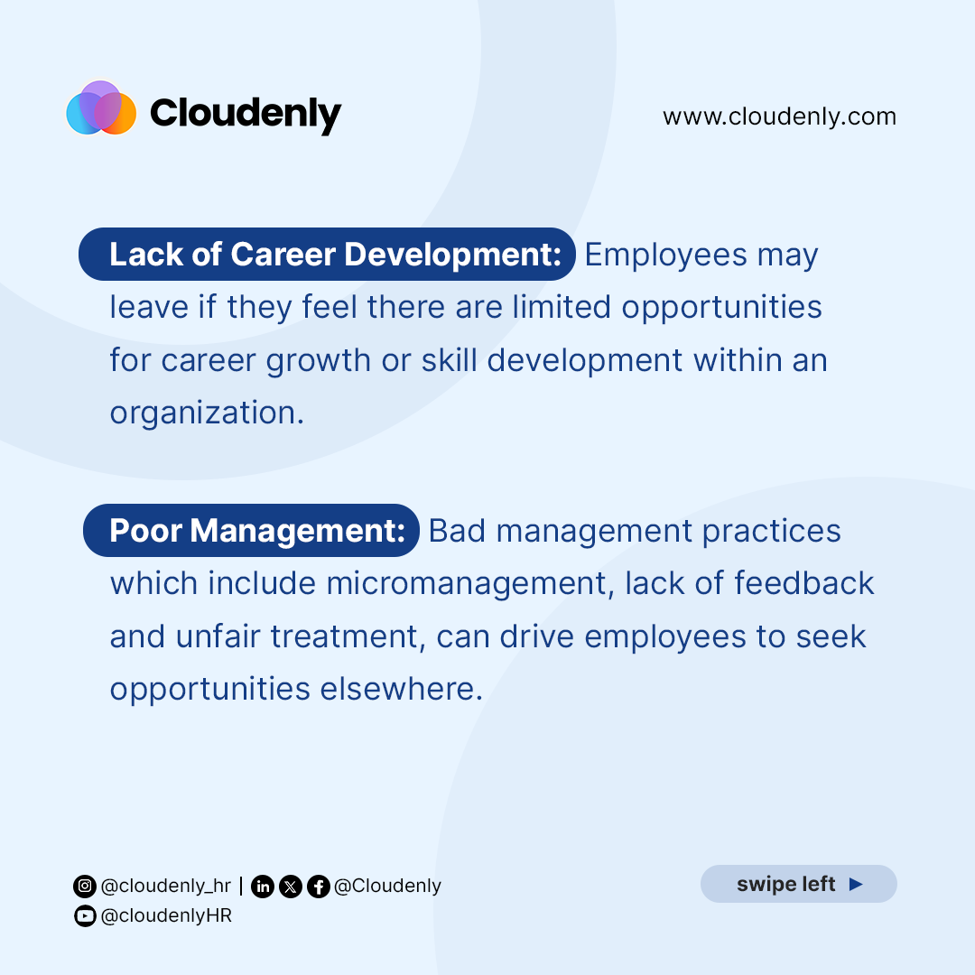 cloudenly's tweet photo. With unsatisfied employees, there is a greater risk of a turnover in your organization, in addition to low productivity.

Have you done a thorough check to ensure that the above-mentioned are not present in your organization? What steps have you taken to tackle these issues? https://t.co/q3Yqge5soM