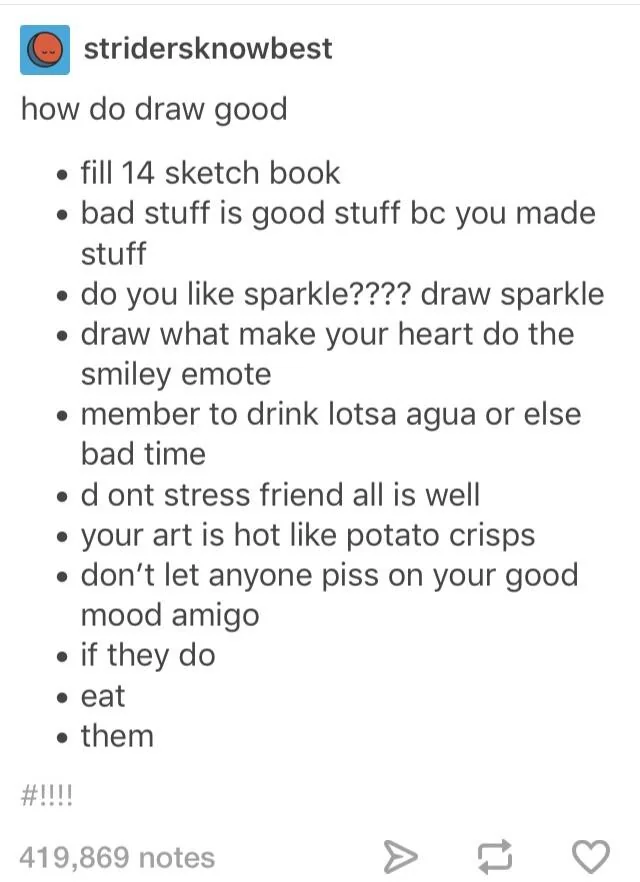 nooskadraws's tweet image. this tumblr post unironically continues to motivate me