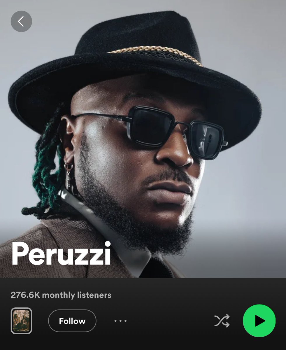 Before you disturb yourself on Peruzzi, remember that Wizkids Dj is doing better musically than him 😂