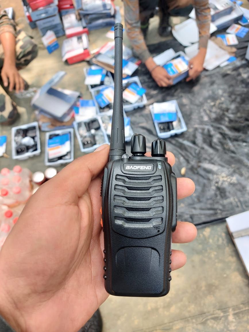 Large Cache of Weapons recovered by Security Forces in Nagaland. In a major breakthrough, Security Forces have recovered a large cache of weapons including eleven 82 mm Mortars, four RCL Tubes, ten Pistols & 199 Radio Sets and Satellite Phones. Op was code named as Cloudburst.