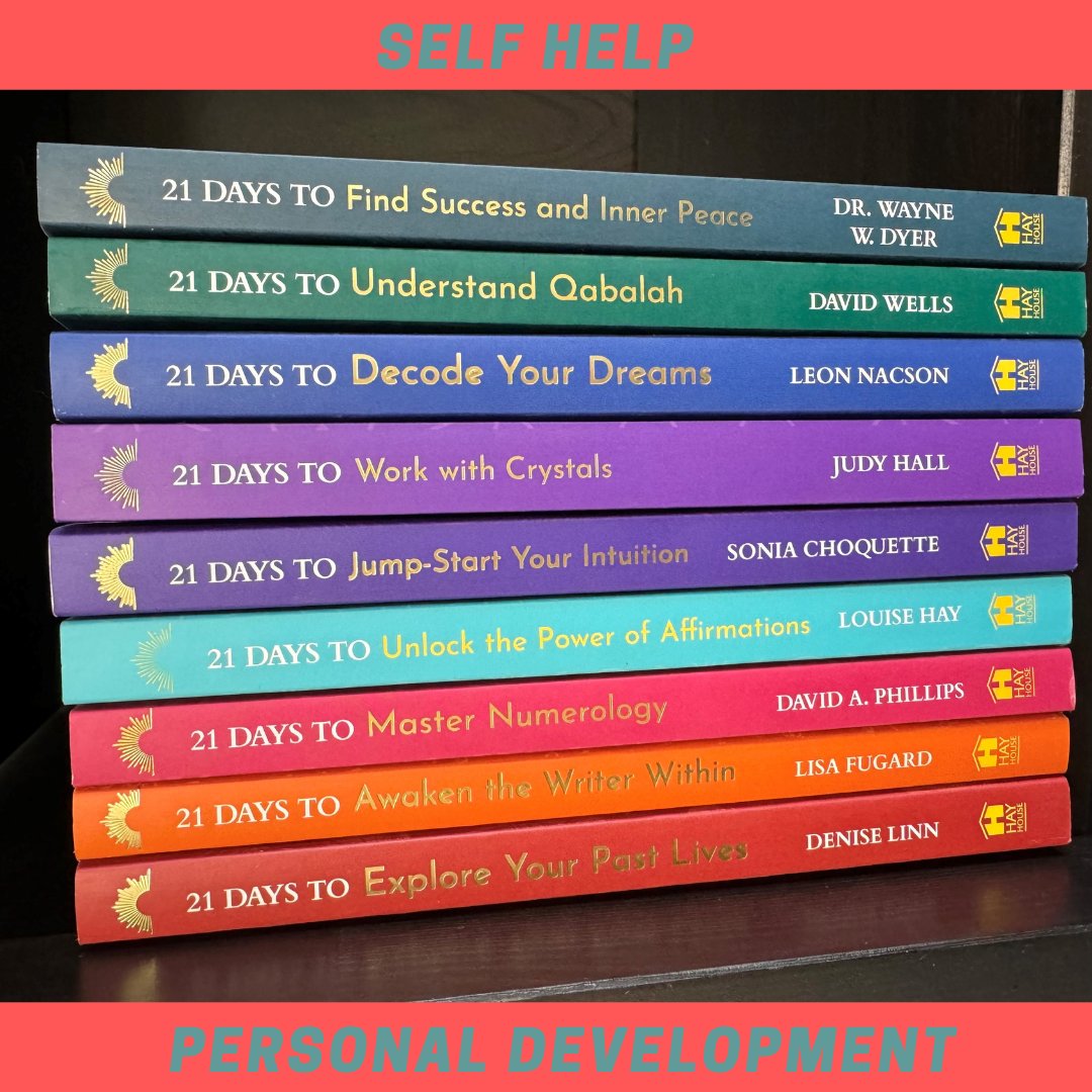 Transform your life with The '21 Days To' series - the ultimate guide to personal growth & development. FOLLOW/REPOST for a chance to win your copy and start your journey today! T&Cs: bit.ly/3JtPBcb @HayHouseUK #selfhelp #personaldevelopment