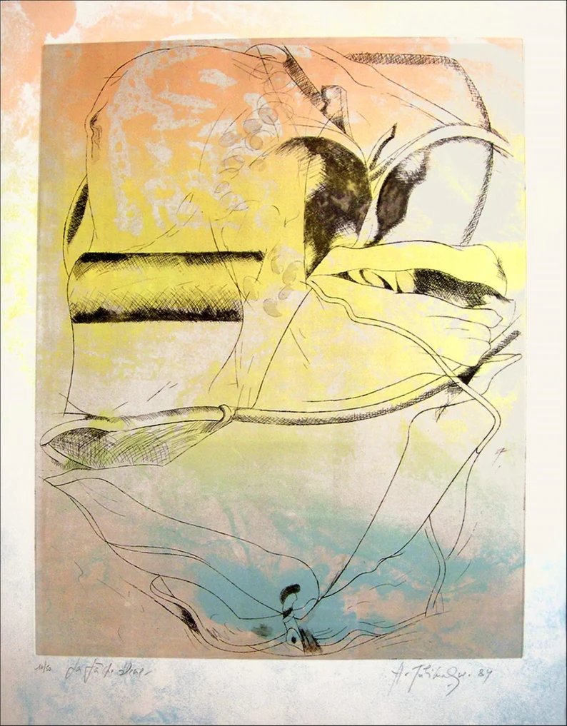 Hervé Télémaque, original lithograph signed and numbered, abstract expressionism #art #wallartforsale #artbuyer #ElevateYourVibe  #homestyle  #workspace #officedecor #walldecor #BuyintoArt  #WallArt #decoratingwithart #wiseshopper  
Available here
marieartcollection.etsy.com/listing/169973…