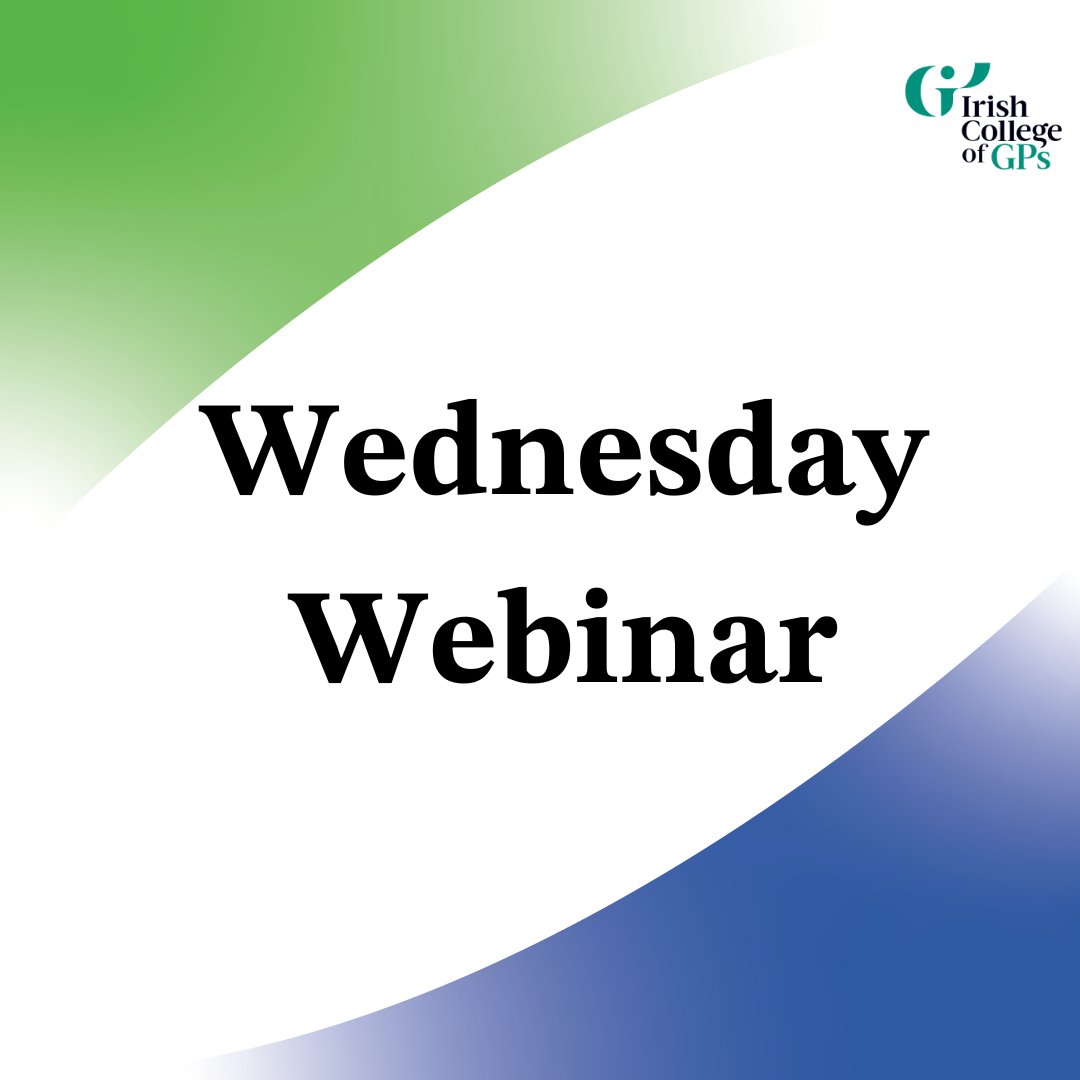 Join us this week for our educational Wednesday Webinar. 1st May, 8pm via email registration. #GP #BEaGP #sepsis #webinar #practicenurse
