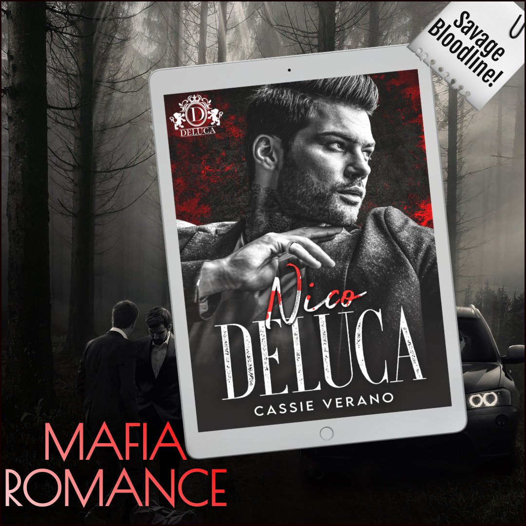 🖤Savage Alert!🖤 
A new savage is releasing tomorrow! Have you preordered Nico DeLuca by Cassie Verano? Preorder today and get ready to be seduced by a savage. 
amzn.to/3TFJk3g 
#SavageBloodline #MafiaRomance #RomanceBooks 
@authorcassiev