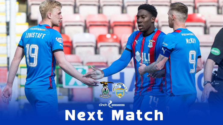 🔜 Get right behind the the team on Friday night as we face Greenock Morton in our vital final #cinchChamp match of the season 🎟️ Tickets available now from the Club Shop and online from eticketing.co.uk/ictfc ℹ️ ST Friend for £5 Offer available COME ON ICTFC 🔴🔵 Full…