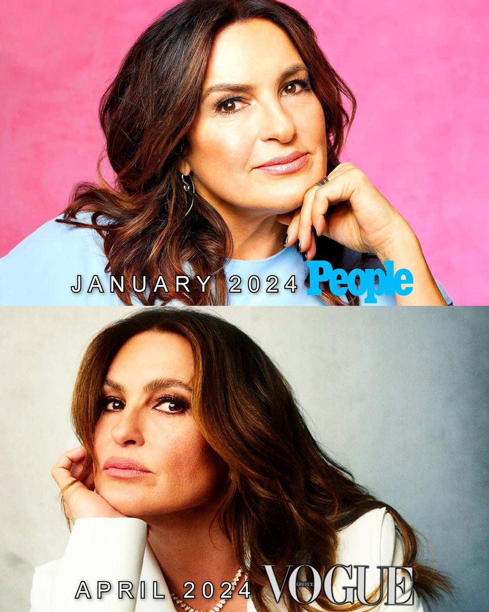 Her photoshoot parallels though? Mariska is taking 2024 by storm ! People Magazine and Vogue Greece 2024