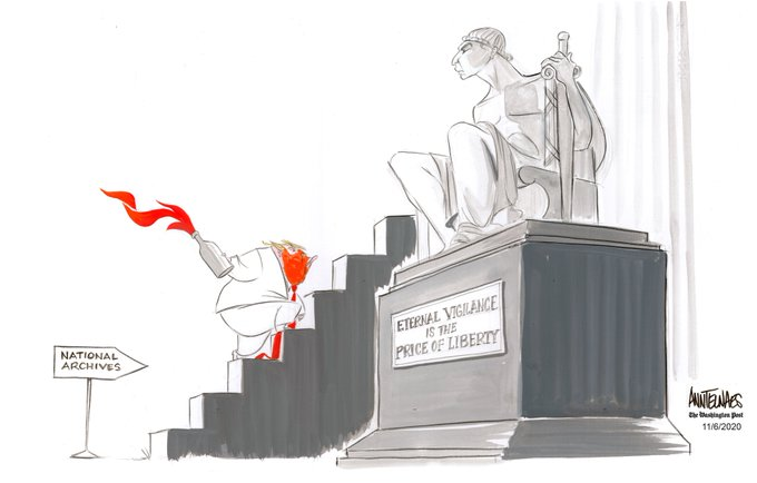 Victimized. #cARToon courtesy of @AnnTelnaes