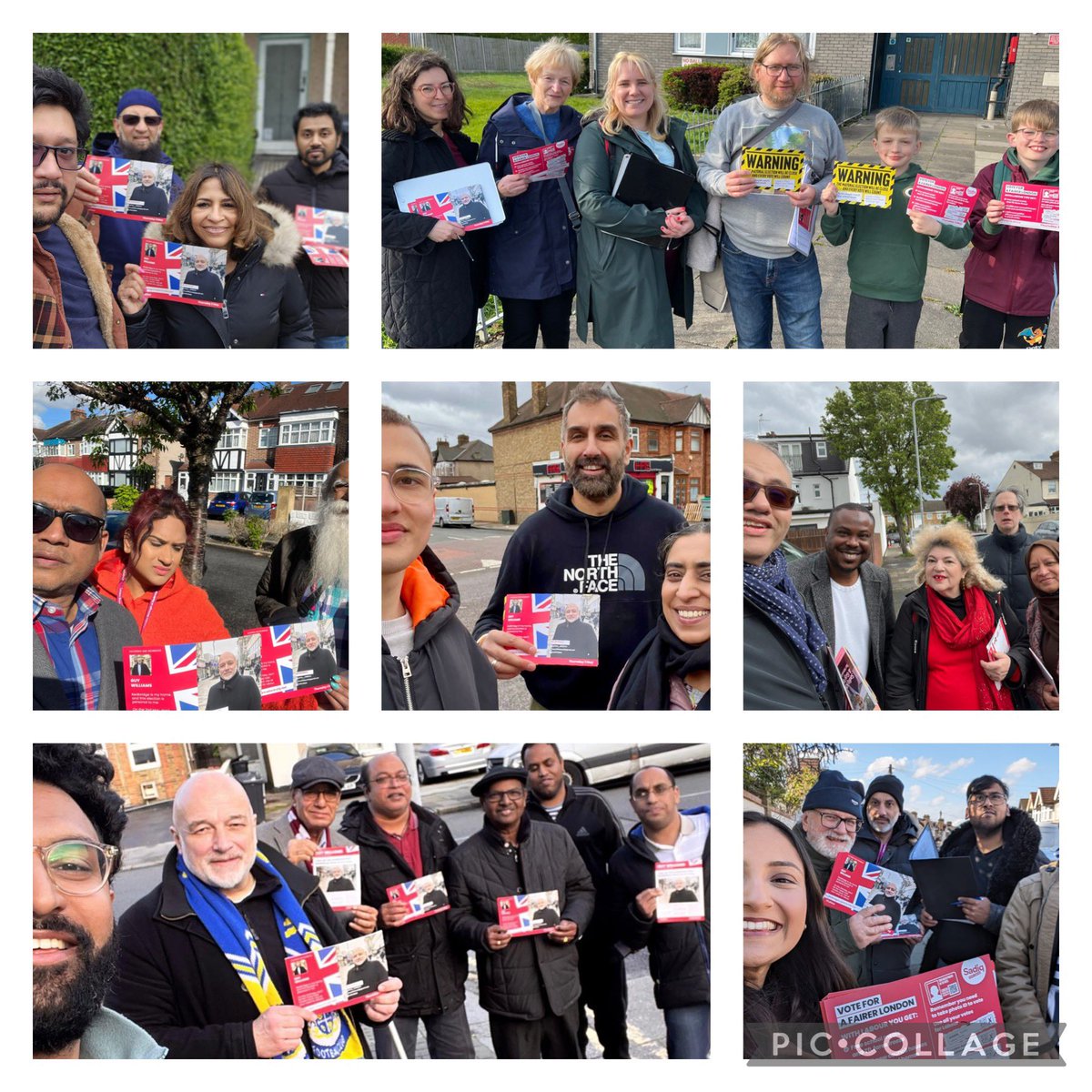 With the election round the corner we’ve been out and about across Redbridge knocking on doors & getting out the vote for @SadiqKhan @Guy__Williams @UKLabour This week we choose the future of our city - progress with @UKLabour or chaos with the Conservatives. #VoteLabour