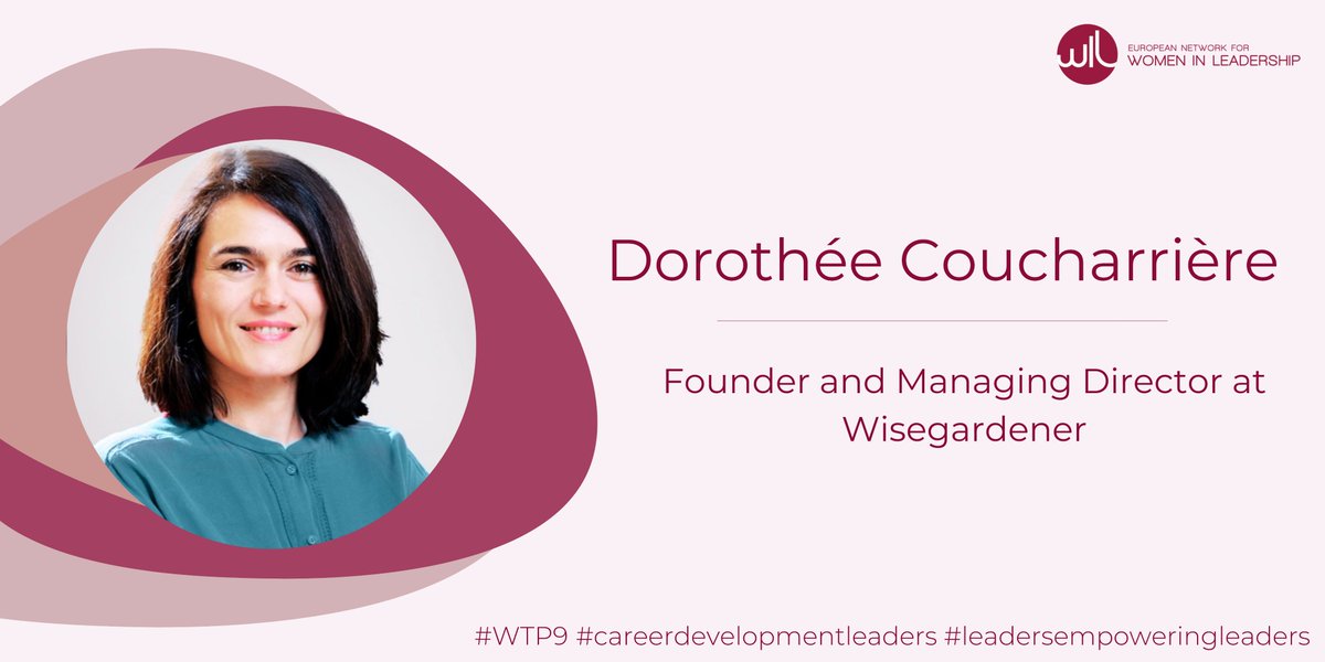 Introducing our #WTP9 Career Development Leader, Dorothée Coucharrière, Founder and Managing Director at Wisegardener. With over 15 years in climate change mitigation in the energy and transport sectors, she has shaped sustainable urban mobility and battery production in Europe.