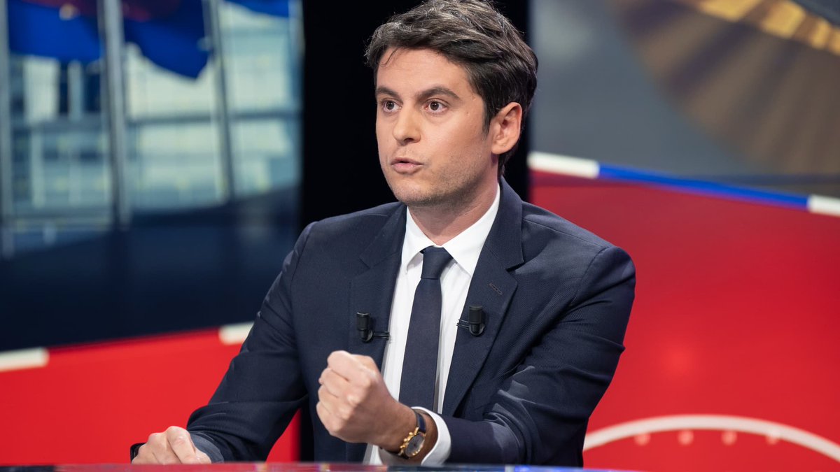 🚨 @GabrielAttal veut débattre avec Jordan Bardella. — Le Premier Ministre entend mettre la tête de liste RN “face à ses responsabilités” alors qu'elle esquive les différents débats organisés pour ces Élections Européennes. © Information Hélène Terzian, RMC