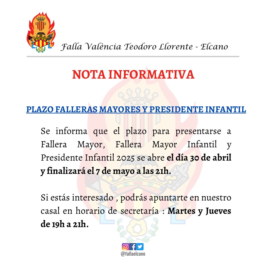 fallaelcano's tweet image. 📢 AVISO IMPORTANTE