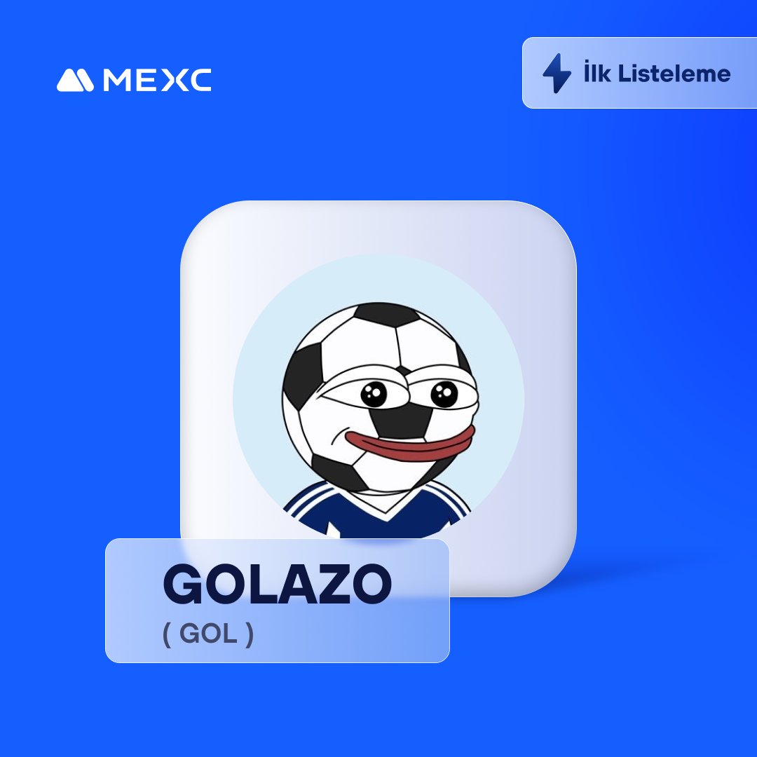 🚀 @Golazosol $GOL - Kickstarter Oylama Sonucu ve Listelenme Planı

🔁 $GOL/USDT Alım Satımı: 29 Nisan 2024 16.00

📌 Ayrıntılar: mexctr.info/3w2OLjD

#MEXCTürkiye #MXToken #MX #BTC