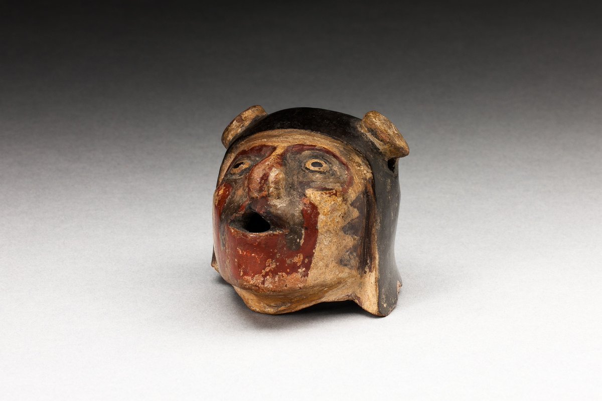 Fragment of a Vessel or Sculpture Depicting a Human Head artic.edu/artworks/91471/