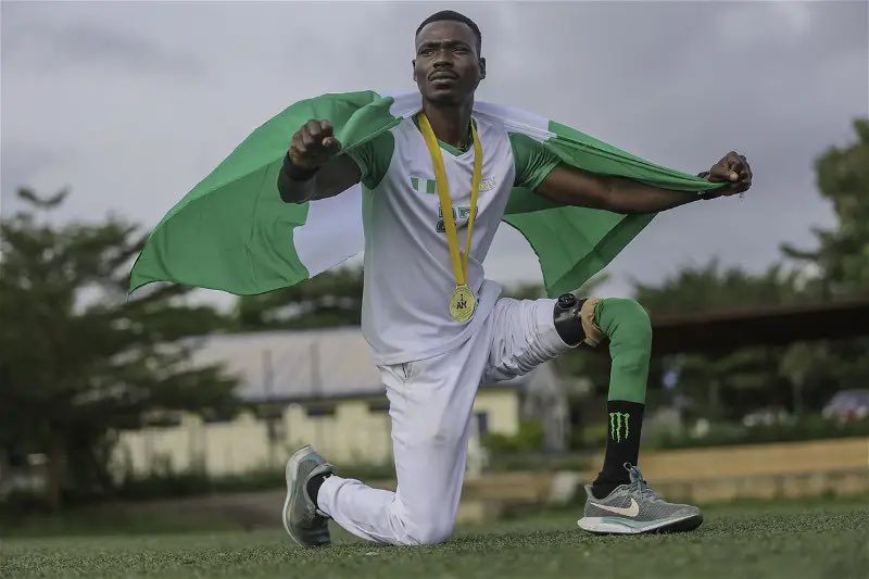 In 2020, Peacemaker Azuegbulam (24 years old at the time) was serving in the Nigerian Army, fighting Boko Haram / ISWAP in the Northeast, when his unit came under attack, and he lost his left leg. 3 years later, he took part in the Invictus Games, and became the first Nigerian…