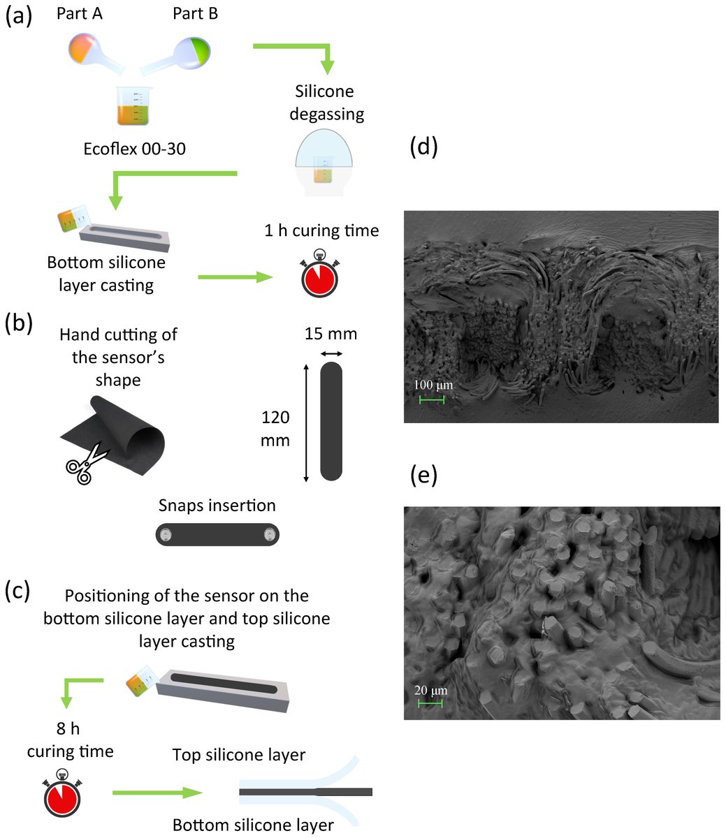 Silicone-Textile Composite Resistive Strain Sensors for Human Motion-Related Parameters mdpi.com/1424-8220/22/1… @CampusBioMedico #FlexibleSensors #PolymerEncapsulation #PhysiologicalMonitoring #StrainSensors #WearableSensors