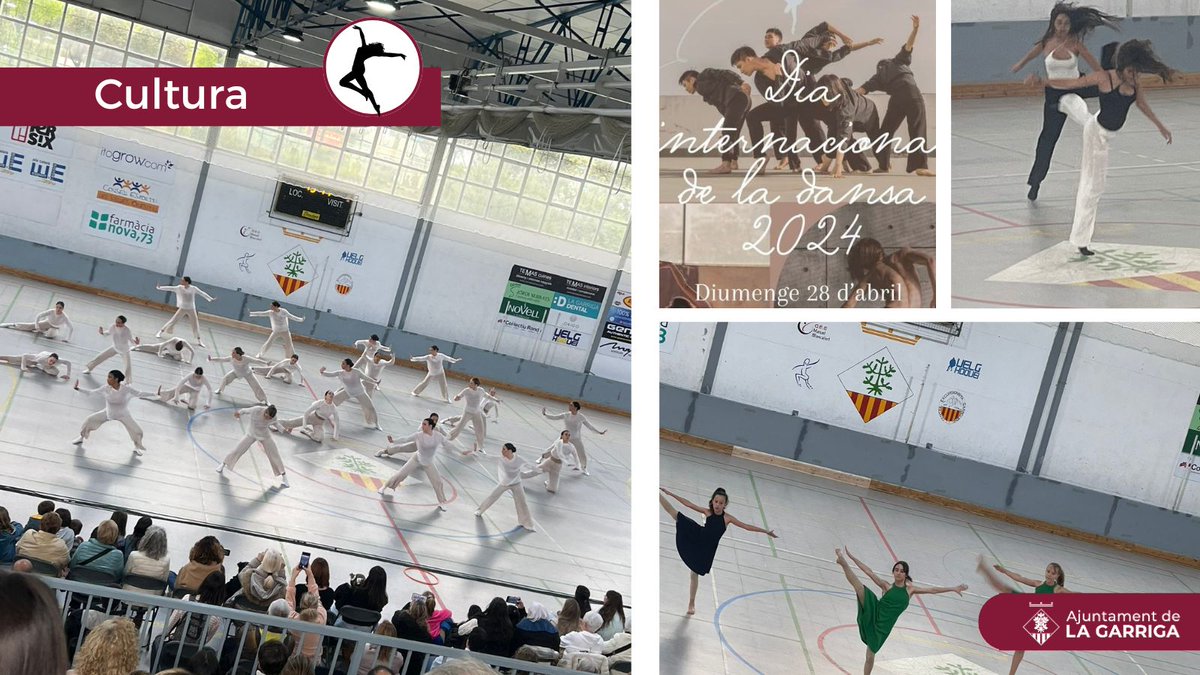 😍Avui, 29 d'abril, Dia Internacional de la Dansa volem agrair a tots els centres de #laGarriga la seva participació a la jornada d'ahir a Can Violí 📸 @_alexvaliente i @XavGotaneg