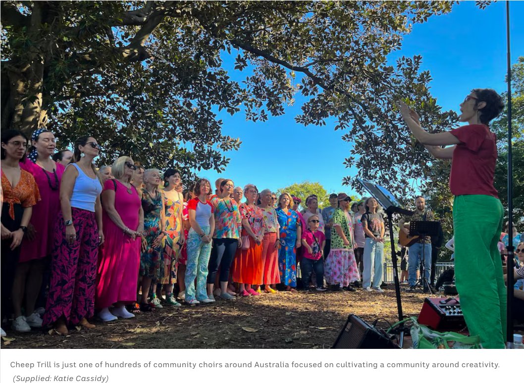 The #neuroscience of #singing: How #choirs help our brains and bodies recover from #burnout ow.ly/B69q50RquFj @abcnews #Music #MusicTherapy #Neuroplasticity #CognitiveHealth #MentalHealth #EmotionalWellbeing