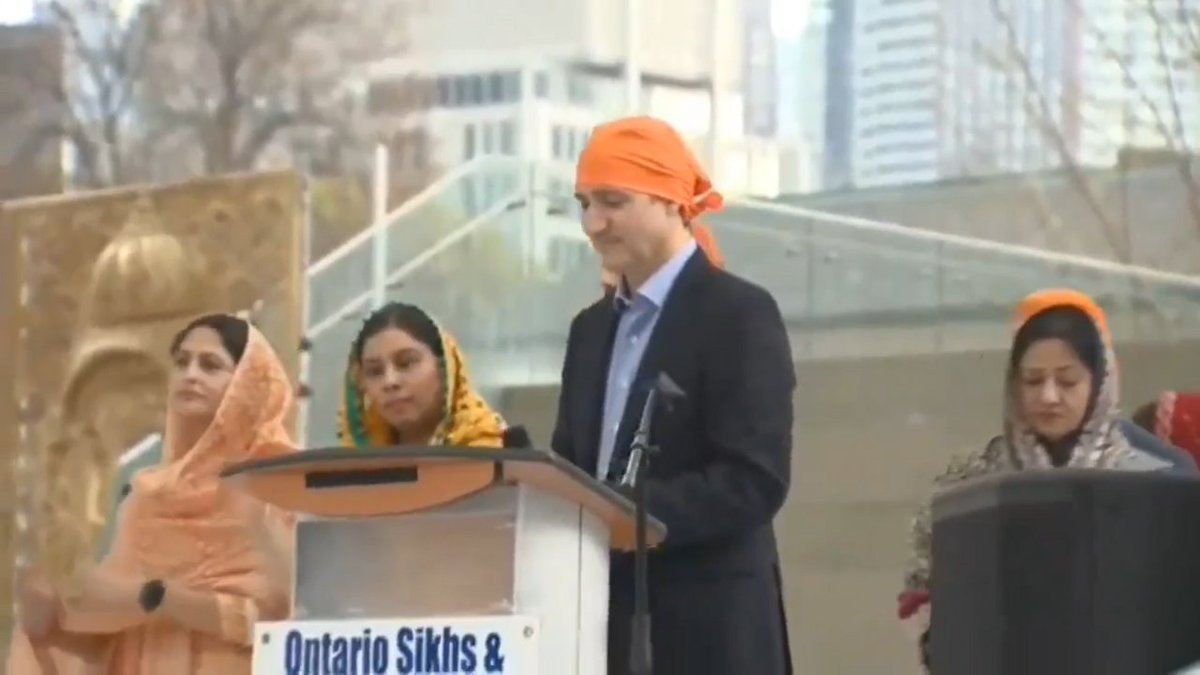 BIG #NEWS Khalistan Zindabad slogans raised during Justin Trudeau's address at Khalsa Day Event.

NSA Ajit Doval in action 😂😂

Justin Trudeau said, 'We will always be there to protect your rights and your freedoms, and we will always defend you against hatred and discrimination