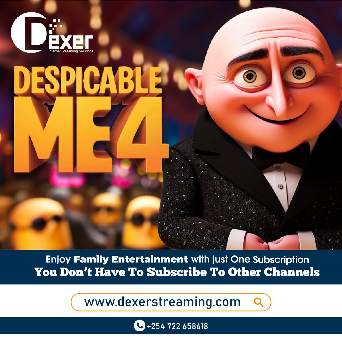 dexersolutions's tweet image. Enjoy family entertainment with just one subscription. You don&apos;t have to subscribe to other channels.

✅16,500+ TV Channels
✅80,000+ Movies &amp;amp; series

Contact us: 
🔗wa.me/+254722658618

#DexerSolutions #entertainment #EntertainmentNews #family