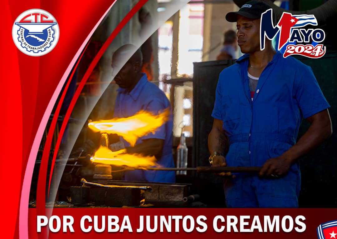 🇨🇺 Este Primero de Mayo los trabajadores desfilaremos por la dignidad y la recuperación económica del país. ¡Viva el 1ro de Mayo! #PorCubaJuntosCreamos #MtssCuba