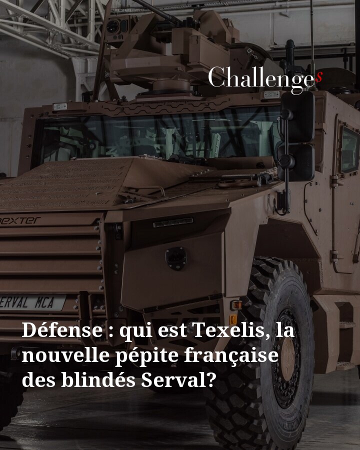 ETI discrète basée à Limoges, Texelis développe avec Nexter les nouveaux 4X4 blindés Serval de l’armée de terre ➡️ l.challenges.fr/1Q0