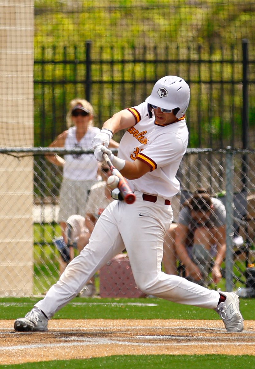 Exit Velo = 109mph Casey Finck, @UCWV_Baseball 📸 @scott_abbott