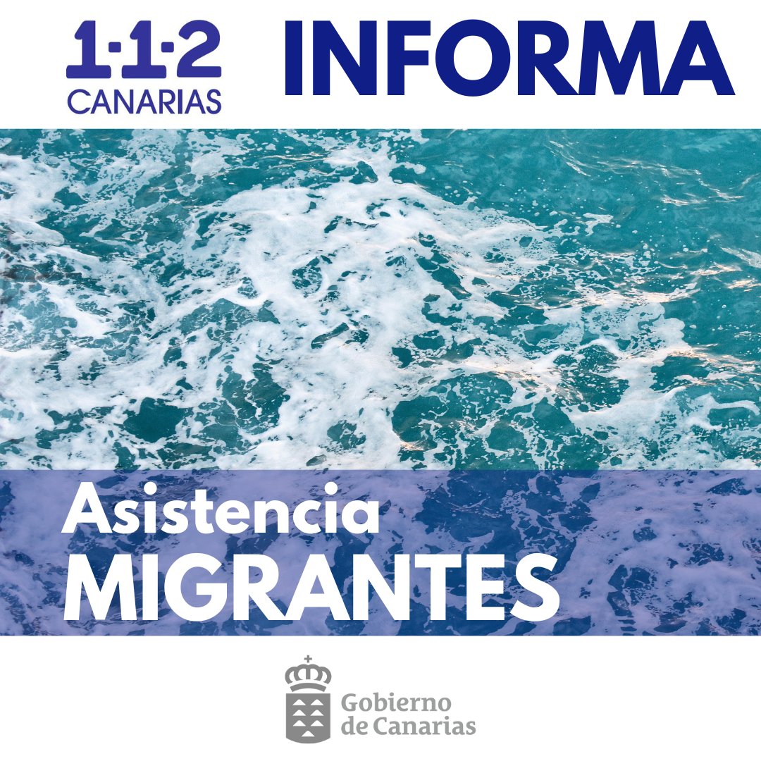 El personal del #SUC y @CruzRojaEsp atendieron a los 111 migrantes llegados en una embarcación esta mañana al muelle de Los Cristianos en #Tenerife ➡️Se procedió al traslado de dos de ellos a un centro sanitario con dolencias de carácter leve