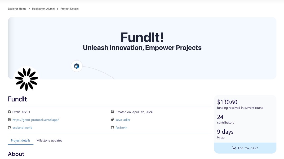 In the next round of <a href="/gitcoin/">Gitcoin</a> #gg20 donations

we include <a href="/ReFiMedellin/">ReFi Medellín (🌳, 🌱)</a> <a href="/eliud_omutanyi/">Eliud (adopt a tree) 🌱</a> <a href="/kevo_adler/">kevo /coder</a> <a href="/rotkiapp/">🐦 rotki - own your data, protect your privacy</a> 

What project should we include as well?