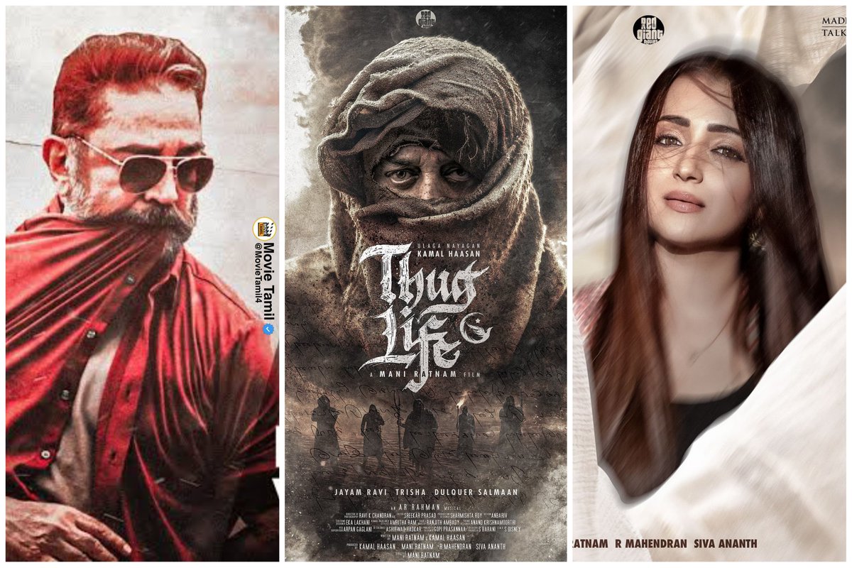 Exclusive : #ThugLife Update ⚔️ - After #PathalaPathala and #Inimel, Kamal Haasan again Written lyrics for a song in thuglife. - That song was written and recorded by #ARRahman in just 2 hours this week 🎭 - This song will be an emotional song in this film. 😁 - Shooting Going…
