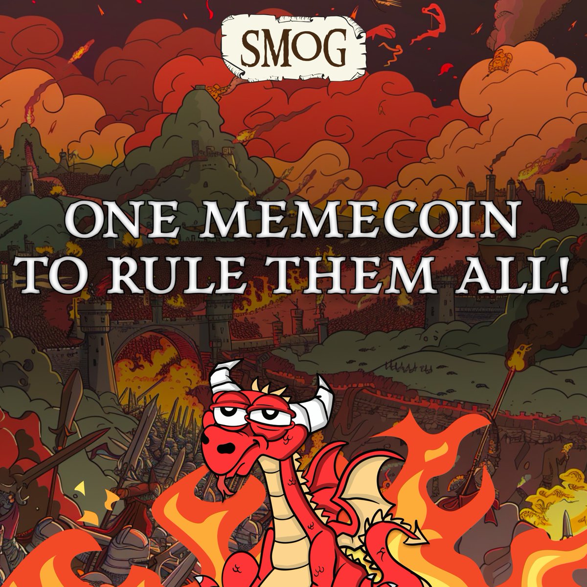 $SMOG 🐉 | The greatest #Solana #Airdrop of all time! 🔥 Trade and complete quests on #Zealy to qualify in the airdrop and climb the leaderboard! 🥇 🌐 150K+ Cross platform Community 👥 126K+ Holders 💰 $46.12M+ MC ✅ 12.8M Quests Completed 🪂 bit.ly/SmogAirdrop 🔗