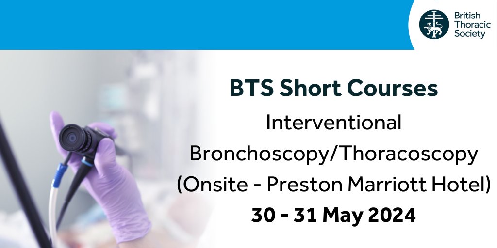 The aim of the course is to introduce delegates to the exciting field of Interventional Bronchoscopy/Thoracoscopy and provide an opportunity to practice the various techniques during the hands-on workshops. Learn more and book your place: bit.ly/48mme6k #Respiratory