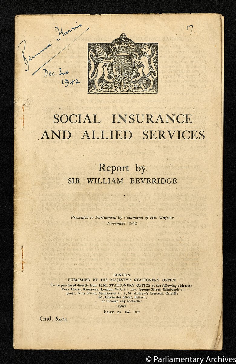 Last autumn the social historian Josie Harris passed away. Noting her sterling work in the field that included a fabled biography on reformer William Beveridge (see his seminal 1942 Health Report below) we thought she’d make a fine inductee into our Hall of Fame. #TowerHallofFame
