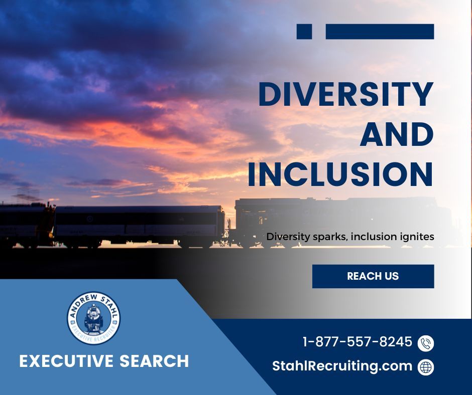 Seeking Strategies for Attracting and Retaining Diverse Talent❓ Our April blog post is 🗝️ Read it here:buff.ly/3S0DWpd Our team offers inclusive, diverse recruiting in the rail industry. #Stahl10 Contact us StahlRecruiting.com 📩 info@stahlrecruiting.com #DEI