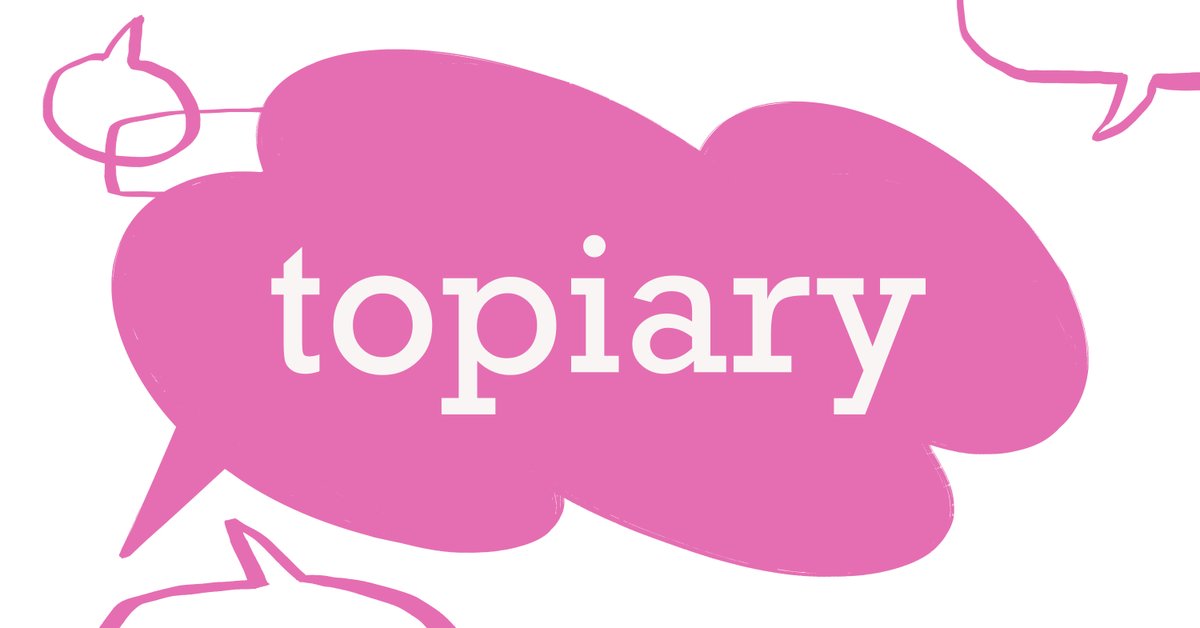 #wordoftheday TOPIARY – UNCOUNTABLE N. Topiary is the art of cutting trees and bushes into different shapes, for example into the shapes of birds or animals. ow.ly/CHae50RmVuS #collinsdictionary #words #vocabulary #language #topiary