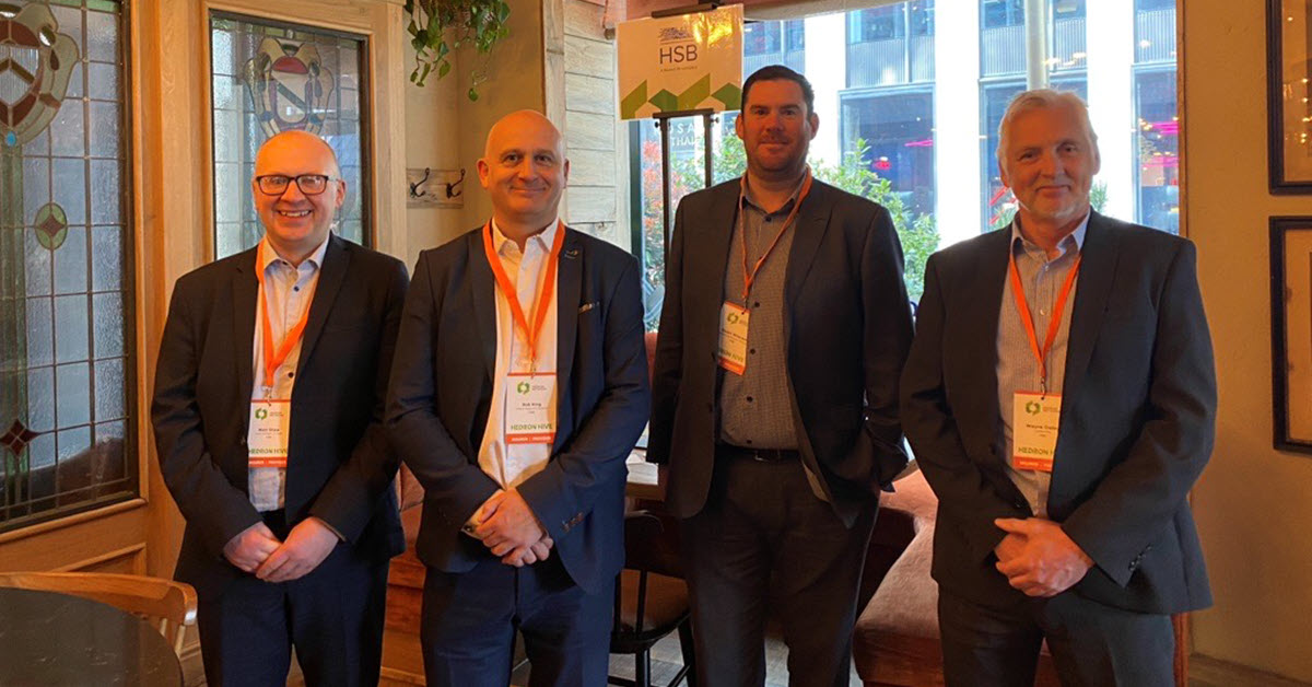 It was great to meet and greet network brokers to our stand at Hedron Network's Hedron Hive last week! #Construction #Insurance #InsuranceBroker #NetworkBroker #Etrade #ConstructionInsurance