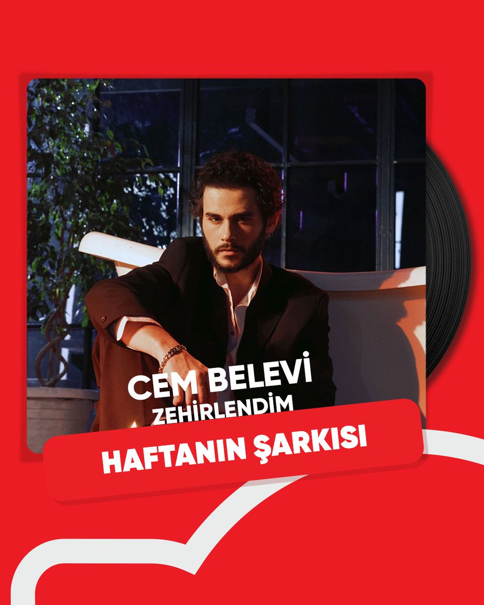 PowerTürk'te Haftanın Şarkısı: Cem Belevi - Zehirlendim. 🤩🎶 #powerturk #cembelevı #sarkı #zehırlendım @cembelevi