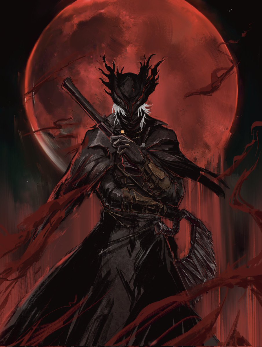 The red moon. #Bloodborne