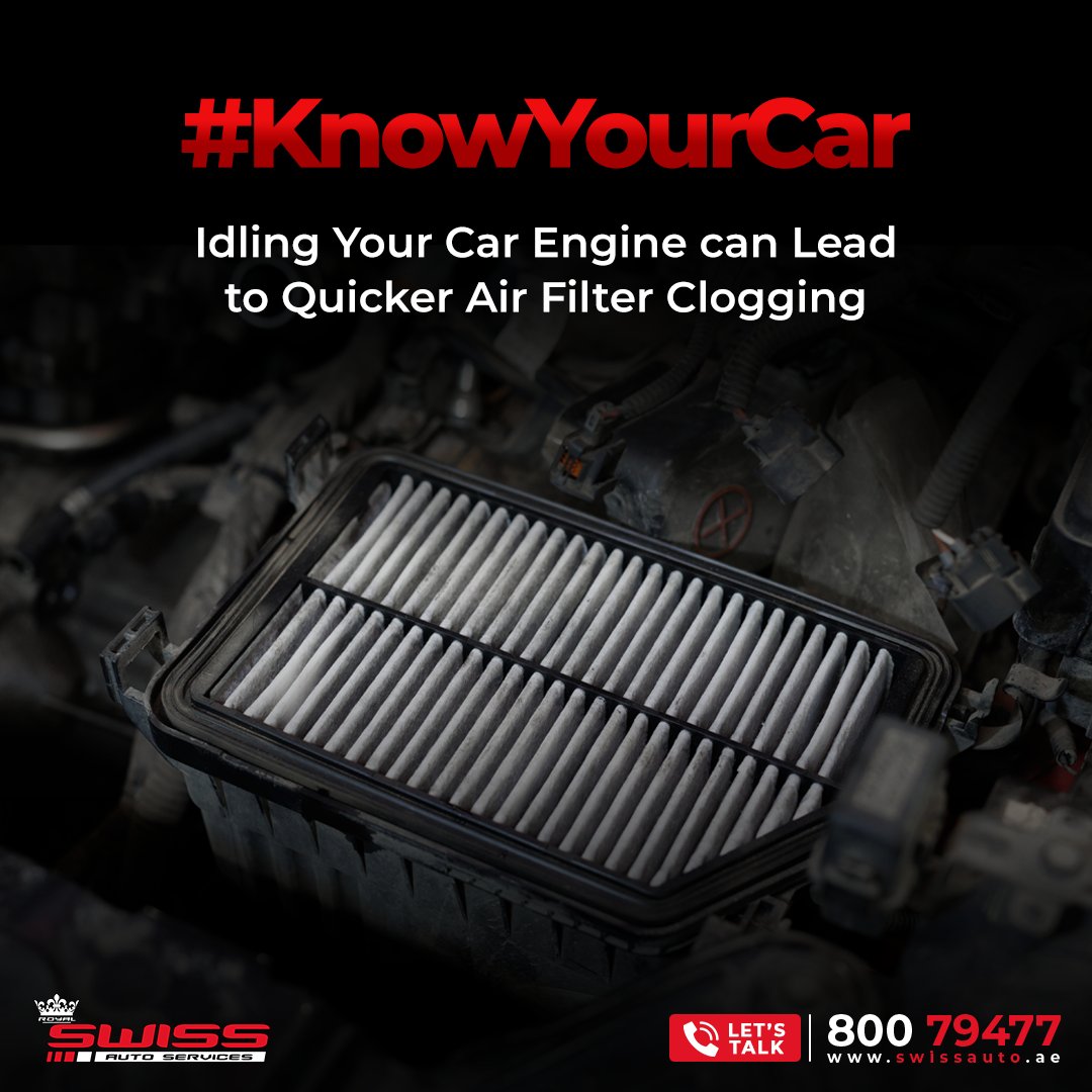 A small habit like idling your engine can have a big impact on the lifespan of your air filter. 

For immediate appointments: 800-7-9477

#swissauto #royalswissauto #airfilterservice #luxurycars #luxurycarservice #carfacts #knowyourcar #Swisscarfacts'