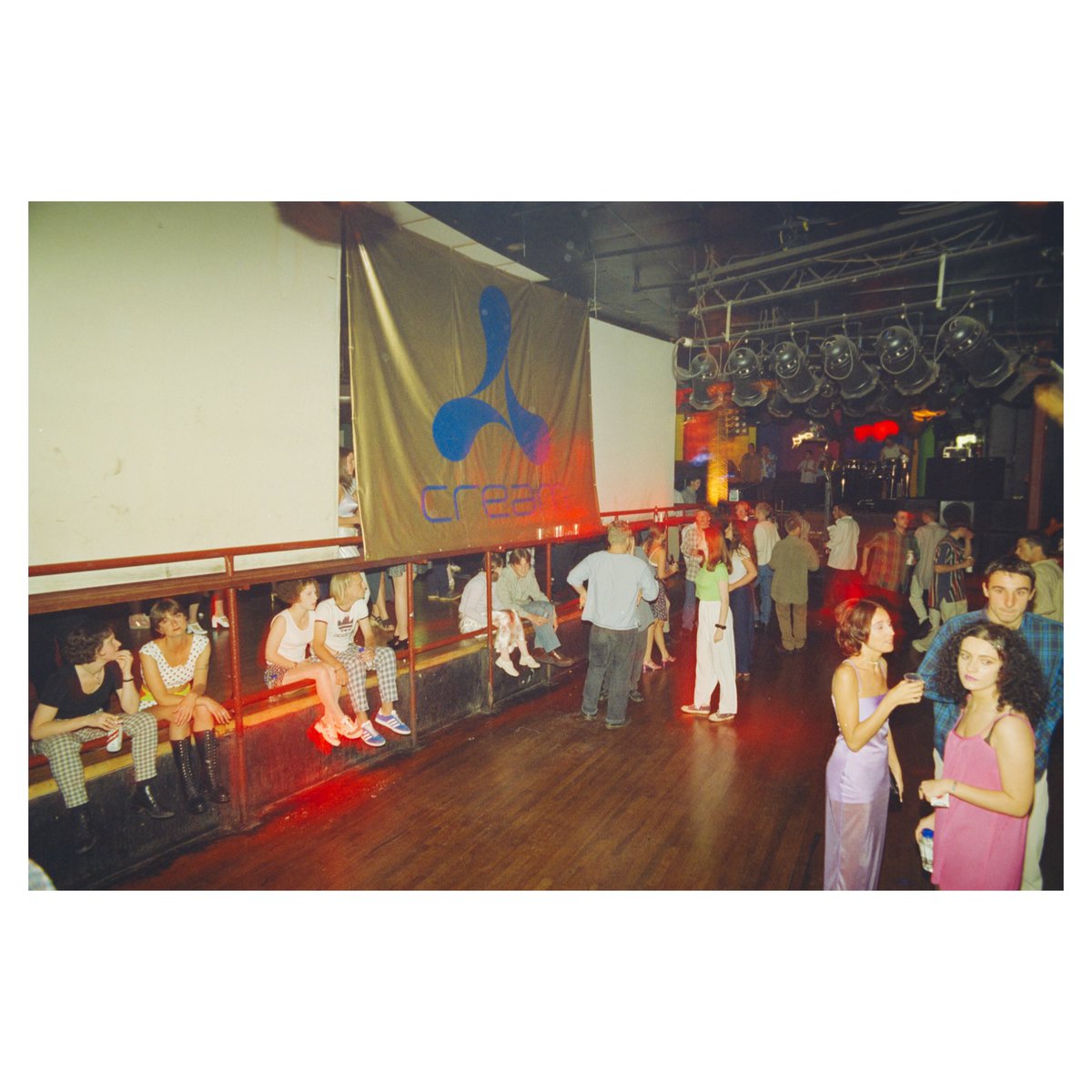 Early doors at Cream, Liverpool, 1995.