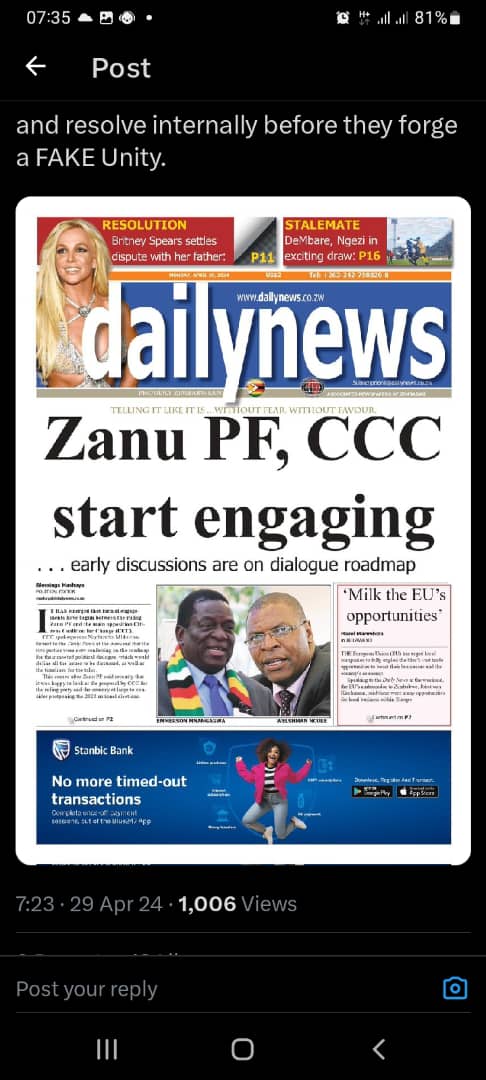 We must gear ourselves towards restoring sanity and legitimacy to our country. It is not going to be easy but increasingly, we are left with one option: to organise ourselves and confront the elephant in the house. They cannot be allowed to continue bastardising and