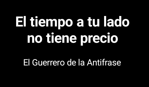 El Guerrero de la #antifrase