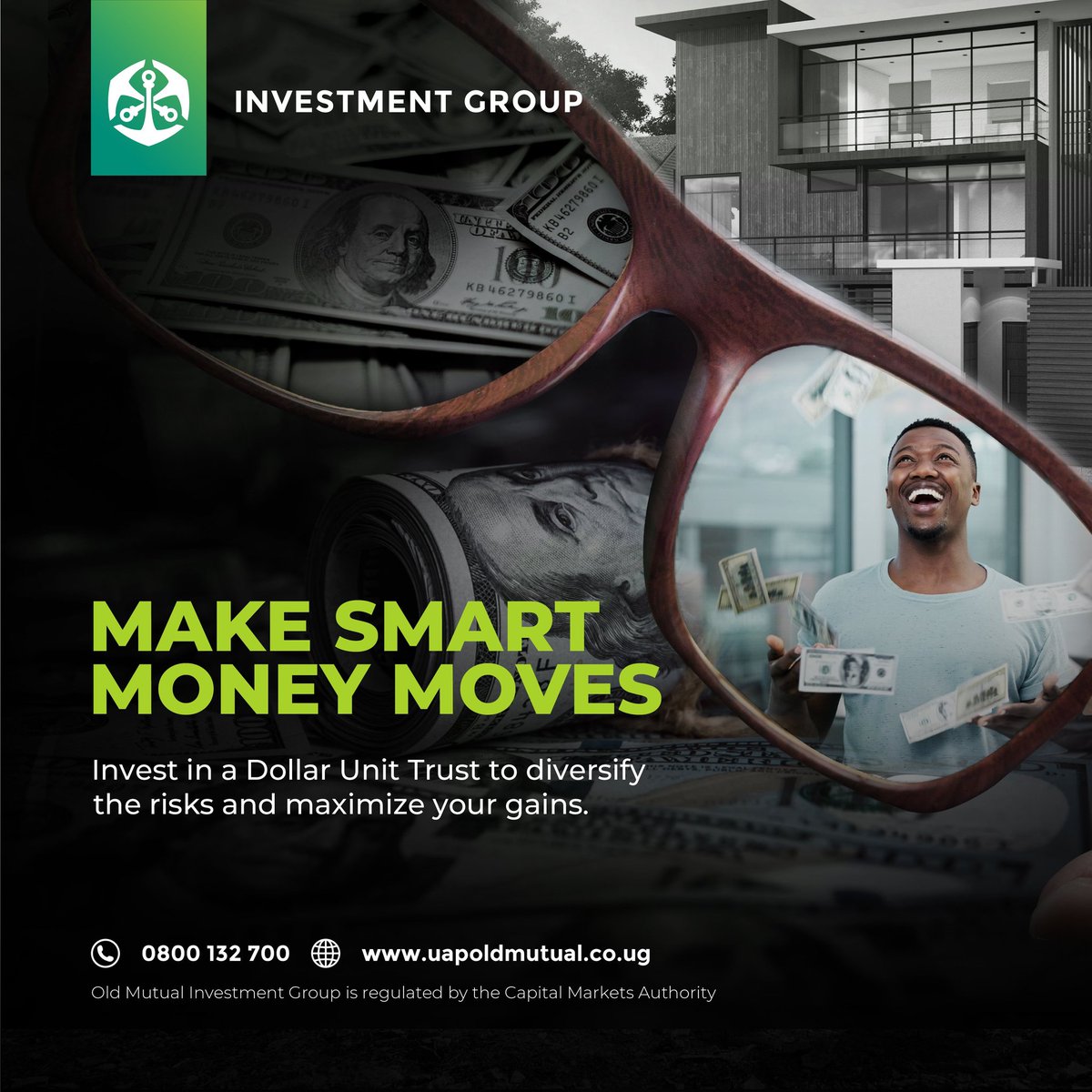Monday is here and it's a good opportunity to make wise financial decisions. Explore the seamless benefits of investing in @UAPOldMutualUg's #DollarUnitTrust Fund and grow your wealth. Checkout here: uapoldmutual.co.ug/personal/save-… to get started.
#TutambuleFfena