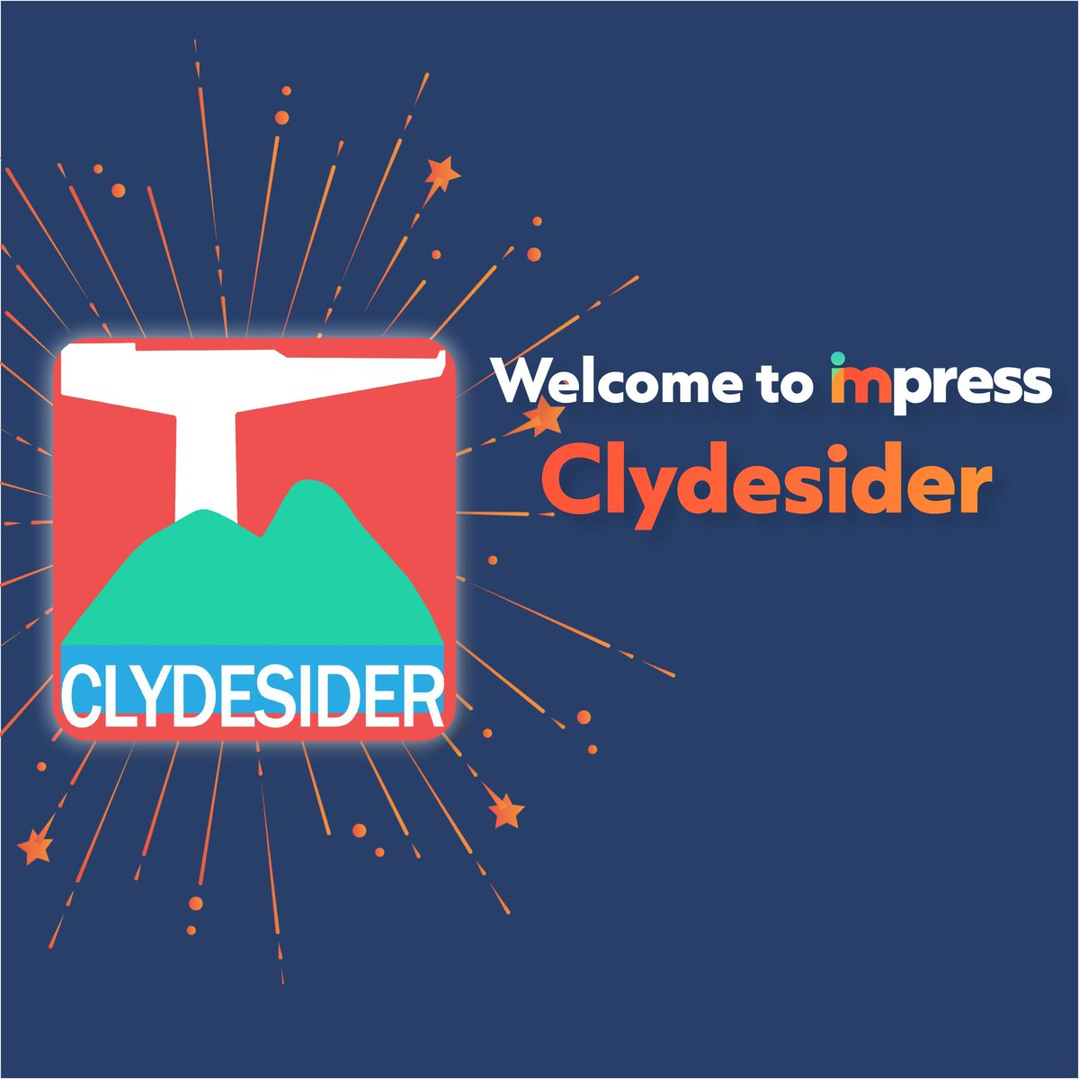 Welcome to Impress, @ClydesiderMag! 🥳 Covering West Dumbartonshire, the solution-focused publication is the latest to take up truly independent press regulation 👏 #NewMemberMonday