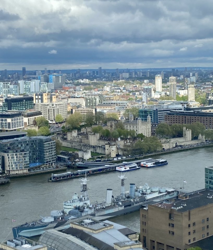 Tower of London & HMS Belfast 🇬🇧 
#London ♥️